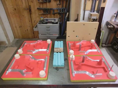 Modelové zařízení páka