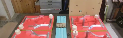 Modelové zařízení páka