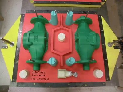 Modelové zařízení ventil